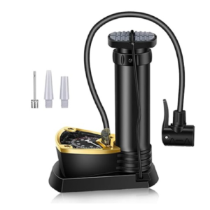 CIAOBOSI nagynyomású lábpumpa 140 PSI – autó- kerékpár- labdafújáshoz ZX-01452 (FX) (BBJH)