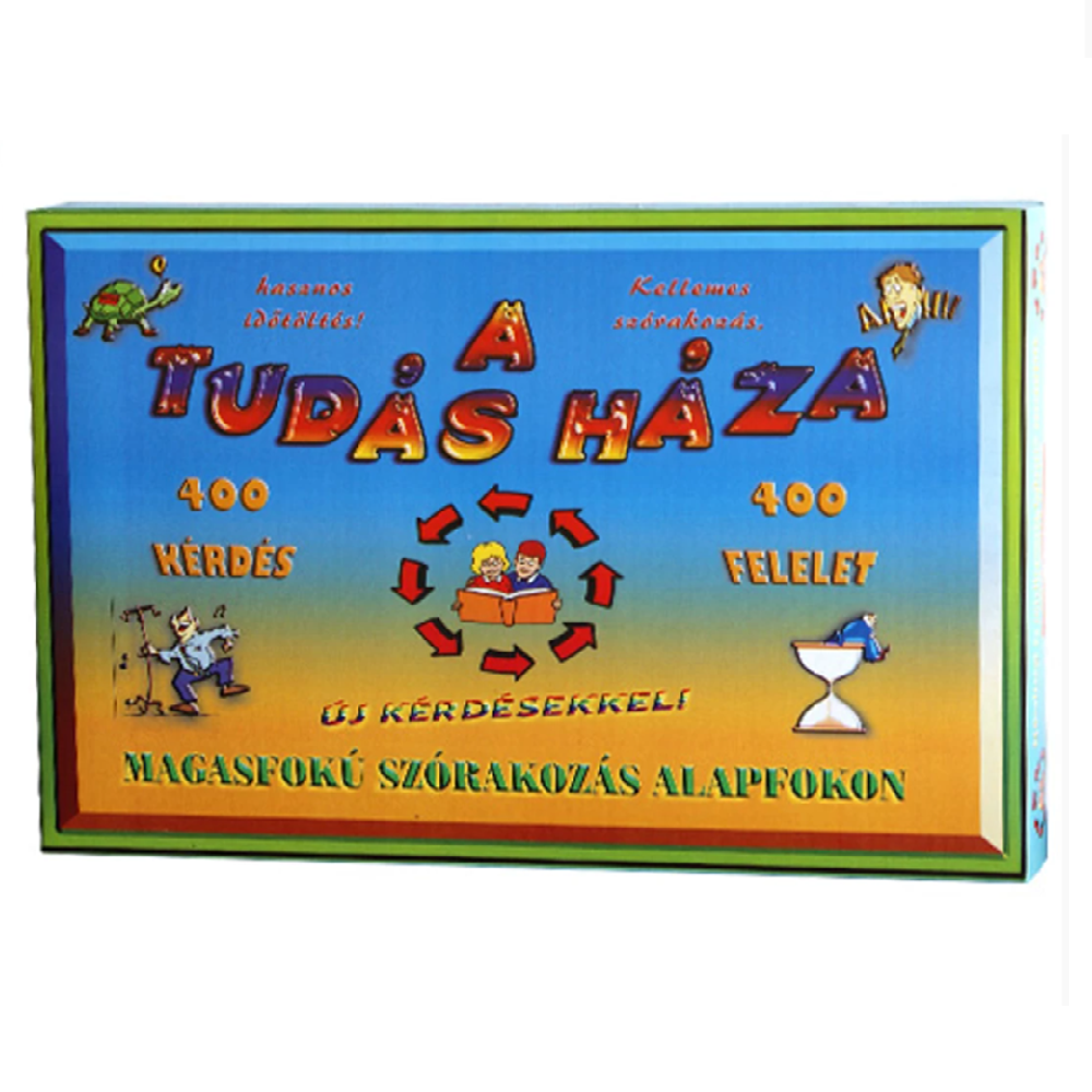 A tudás háza – családi műveltségi és kvíz társasjáték gyerekeknek és felnőtteknek (BBMJ)