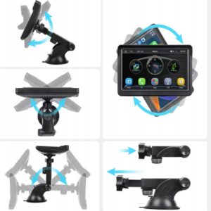 Autós multimédiás navigációs rendszer – 7"-os" HD érintőképernyő, CarPlay & Android Auto, Bluetooth 5.4, FM/AUX, TF kártyahely SD7299 (THM) - Image 7