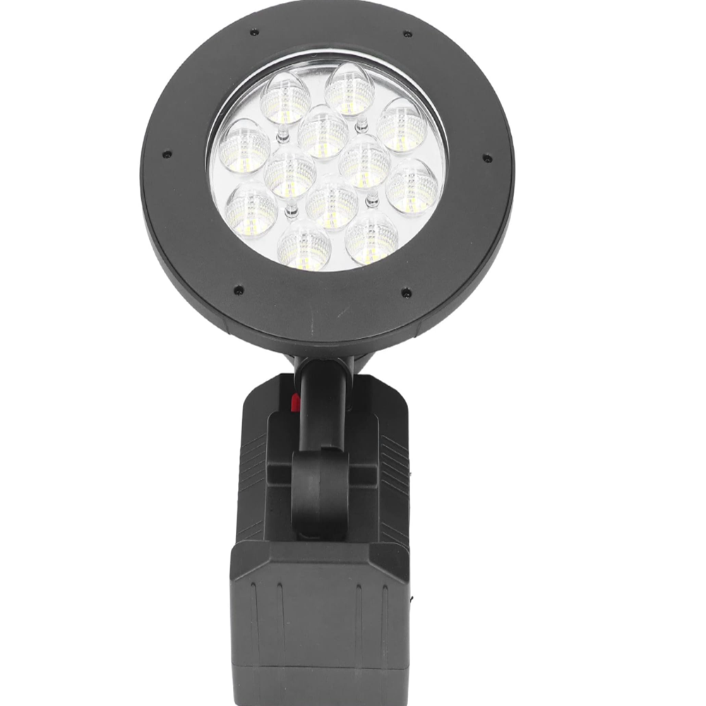 Hordozható, ultra erős, vízálló, hordozható kézilámpa 192 LED- állítható világítású keresőlámpa W872A (FX) (BBV) - Image 3