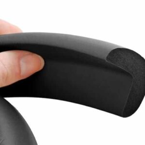 Öntapadós élvédő, biztonsági habszivacs szalag babáknak, fekete (WNDR2676) - Image 4