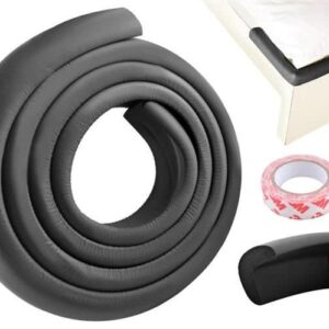 Öntapadós élvédő, biztonsági habszivacs szalag babáknak, fekete (WNDR2676) - Image 5