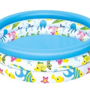 Bestway halacskás felfújható gyermek medence kisgyermekek számára - 102 x 25 cm 51008  (WNDR3535)