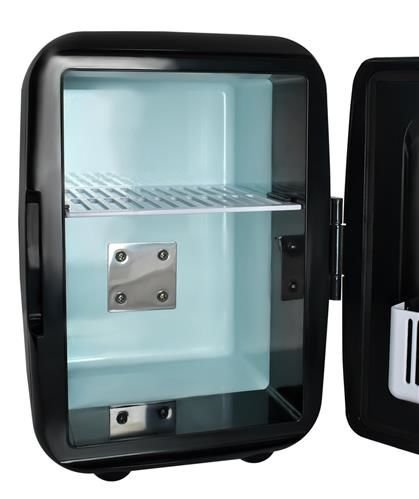 Hordozható mini hűtő- 4L - fekete (WNDR5794) - Image 7
