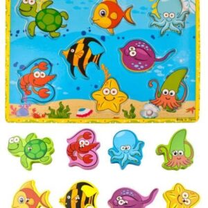 Mágneses fa oktatójáték halakkal és horgászbottal (WNDR22427) - Image 6