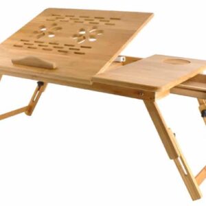 Állítható bambusz laptopasztal – max. 17″ méretig (WNDR23452) - Image 1
