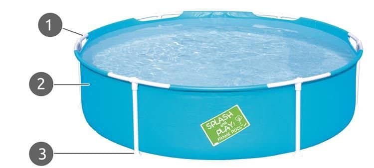Bestway kerti medence 152x38cm (WNDR7589) - Image 3