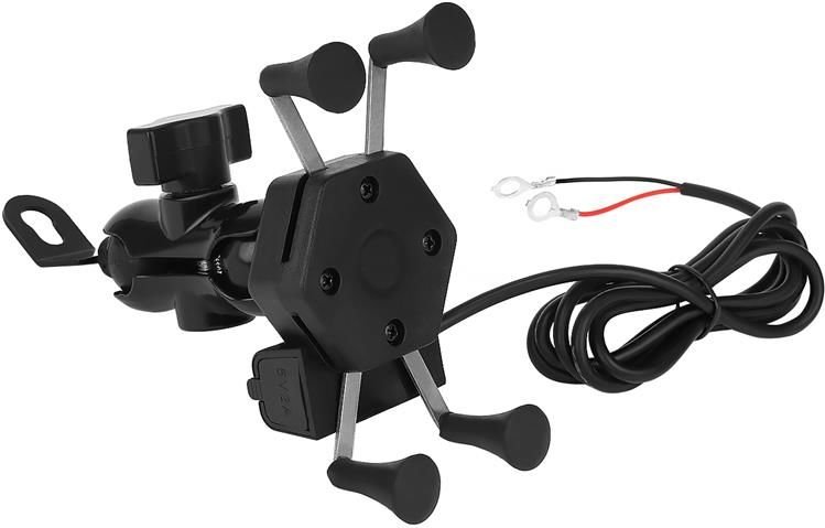 GPS/telefontartó és töltő motorkerékpárra és biciklire (WNDR8685) - Image 6