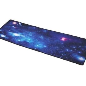 Nagyméretű gumi egérpad és billentyűzet alátét galaxis mintával (WNDR8518)