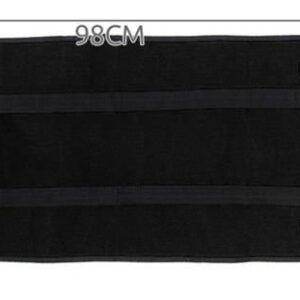 KAMINER tűzifa hordó táska – fa cipelő táska fekete oxford anyagból erős fülekkel (WNDR8791) - Image 4