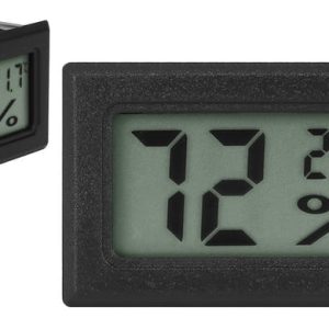 2 az 1-ben digitális LCD kijelzős páratartalom-, és hőmérő (WNDR9310)