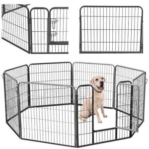 Állatketrec 80x80 cm MALATEC – biztonságos és kényelmes hely kisállatoknak (WNDR23769)