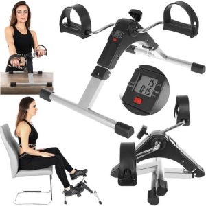 Praktikus mini rehabilitációs szobakerékpár digitális kijelzővel (WNDR9642)
