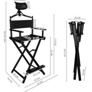 Alumínium sminkes szék fejtámlával (WNDR9957) - Image 8