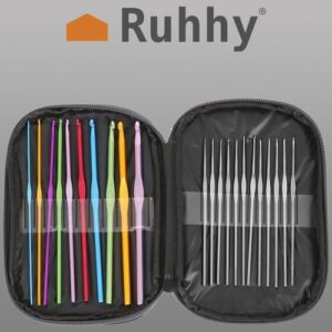 50 db-os horgolótű készlet praktikus tokban – sok kiegészítővel (WNDR10317) - Image 7