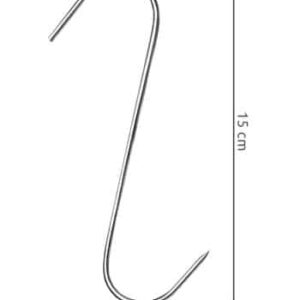 15 cm-es füstölőhorgok – 15 darabos készlet (WNDR24911) - Image 3