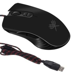 DUNMOON ergonomikus gamer egér 7 programozható gombbal - LED háttérvilágítással (WNDR16716)