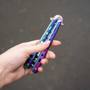 Gyakorló pillangókés - él nélküli, kezdőknek (WNDR18543) - Image 6