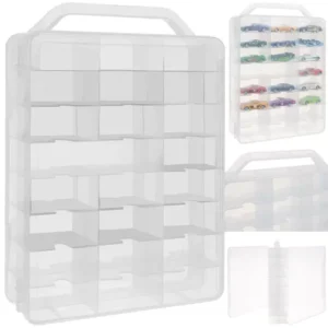 Kisautó tároló doboz - 46 tartóhellyel (WNDR20313) - Image 1