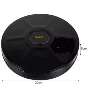 Automata étel adagoló kutyáknak és macskáknak – 6 rekesszel, időzítővel, hangjelzéssel (WNDR20759) - Image 3