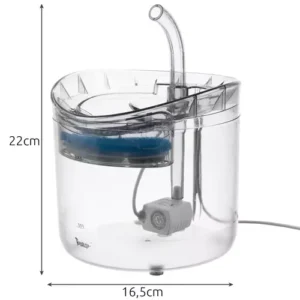 Automata vízadagoló kisállatoknak – itató csap szűrőrendszerrel, 2L (WNDR20700) - Image 3