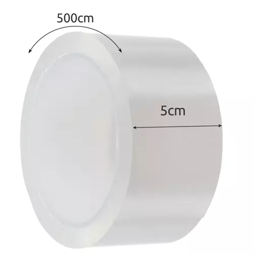 Karcolásmentes védőfólia és küszöbvédő autókra – 50 mm x 5 m, átlátszó kivitelben (WNDR20881) - Image 3
