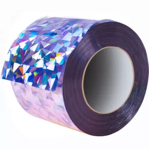 Csillogó, zörgő, fényvisszaverő madárriasztó szalag holografikus bevonattal - 45 m (WNDR21040)