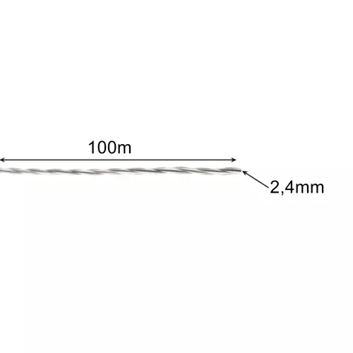 BIGSTREN 2,4mm vastagságú damil fűkaszához - 100m (WNDR21073) - Image 2