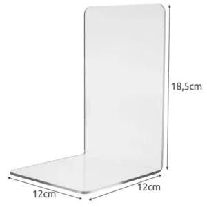 6 db-os átlátszó, plexi könyvtartó állványok (WNDR21745) - Image 5