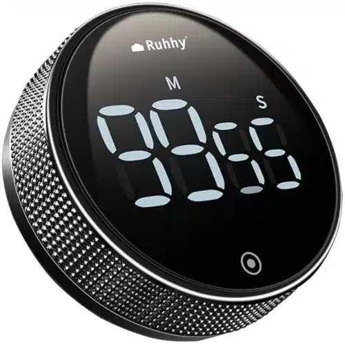 LCD kijelzős, elemes, digitális időzítő – főzéshez, tanuláshoz, edzéshez (WNDR22052)