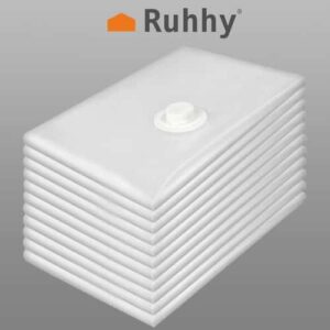 Vákuumzsák készlet ágyneműk és ruhák tárolására – légszivattyúval, 10 db (WNDR21946) - Image 8