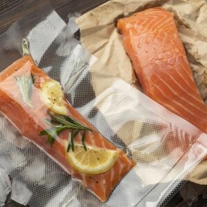 Élelmiszer tartósító vákuumzsák készlet vákuumcsomagoló géphez - 50 db-os (WNDR22026) - Image 4