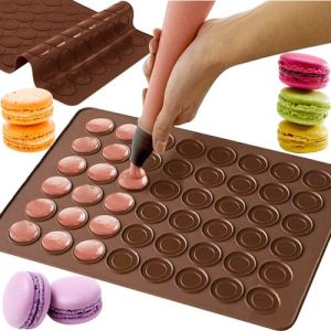 Macaron készítő hőálló szilikon sütőlap (WNDR22025)