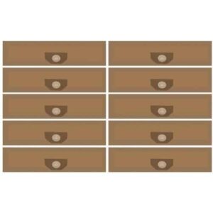 Porszívó zacskó + szűrő - 10 db (WNDR22580) - Image 8