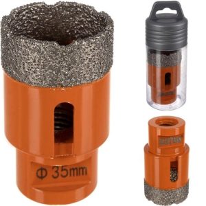 BIGSTREN gyémánt furatkészlet 35 mm M14 fúróhoz, sarokcsiszolóhoz (WNDR22875)
