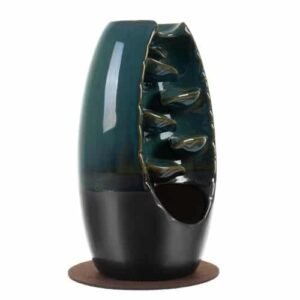 Kerámia folyékony füst füstölőkúp tartó - vízesés, 55 db kúppal (WNDR22655) - Image 7