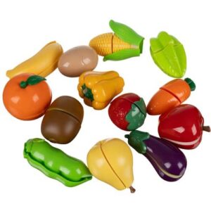 Gyümölcs és zöldségkosár készlet főzőlappal rengeteg kiegészítővel (WNDR22877) - Image 6