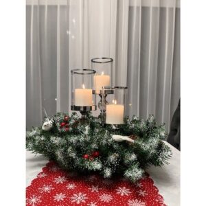 Hóval borított karácsonyi koszorú Ruhhy 22302 (WNDR17243) - Image 7