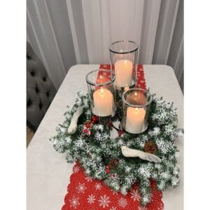 Hóval borított karácsonyi koszorú Ruhhy 22302 (WNDR17243) - Image 8