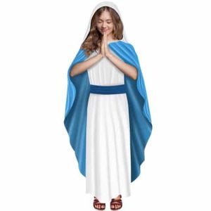Szűz Mária jelmez KRUZZEL (WNDR22558)