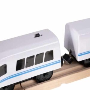 Elektromos építhető fa vasút pálya - 3,2 méter pályaszakasz (WNDR22646) - Image 8