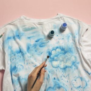 24 színű textilfesték készlet ecsetekkel – ruhafestő szett gyönyörű, élénk színekkel (WNDR22948) - Image 9