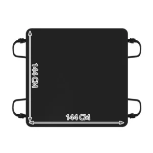 Vízhatlan univerzális autóülés védőhuzat állatszállításhoz (WNDR23691) - Image 9