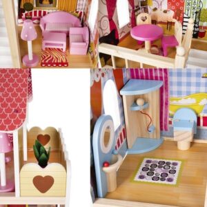 Fa babaház – babavilla D11252 (WNDR11252) - Image 7