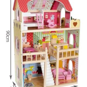 Fa babaház – babavilla D11252 (WNDR11252) - Image 3