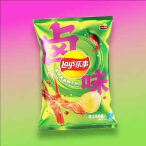 Lay’s csípős kacsanyelv ízű burgonyachips – 70g - közeli lejárat - Image 1