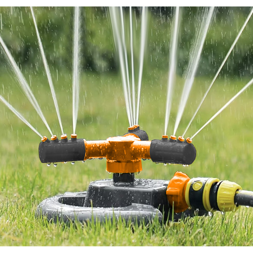 GARDLOV 360° kerti sprinkler - 3-karos forgó locsoló, 10m hatótávolság (WNDR25427) - Image 3