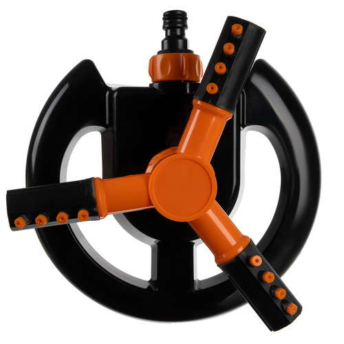 GARDLOV 360° kerti sprinkler - 3-karos forgó locsoló, 10m hatótávolság (WNDR25427) - Image 7