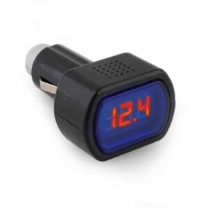 Digitális kijelzős autós feszültségmérő - szivargyújtós csatlakozóval – 12V (WNDR0961) - Image 1