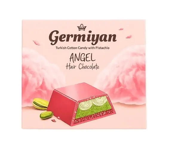 Germiyan Angelhair Ruby Angyalhaj pisztáciakrémmel és vattacukorral ...